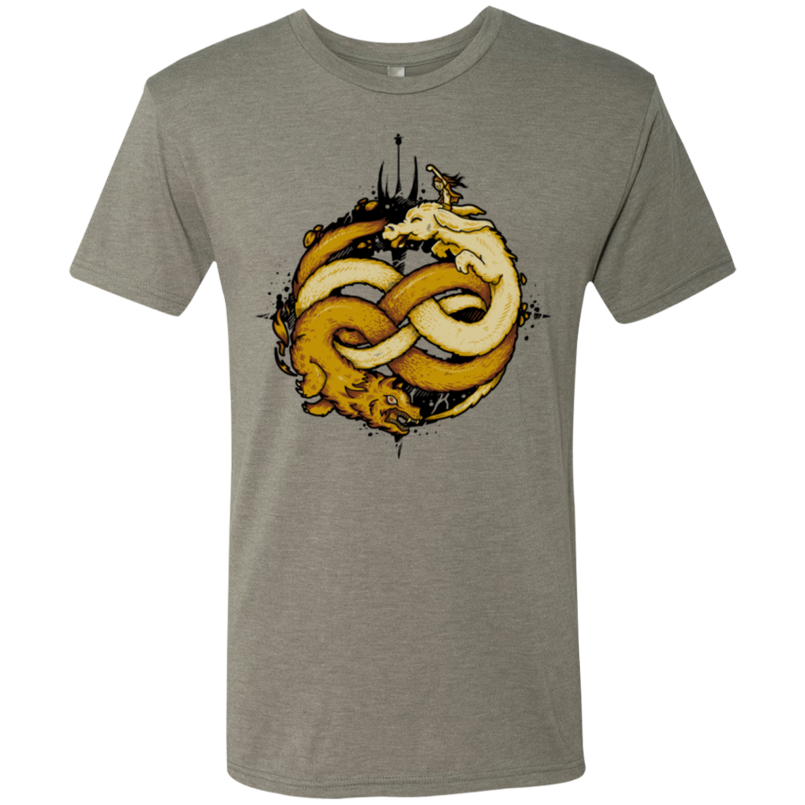 NEVERENDING FIGHT Men's Triblend T-Shirt