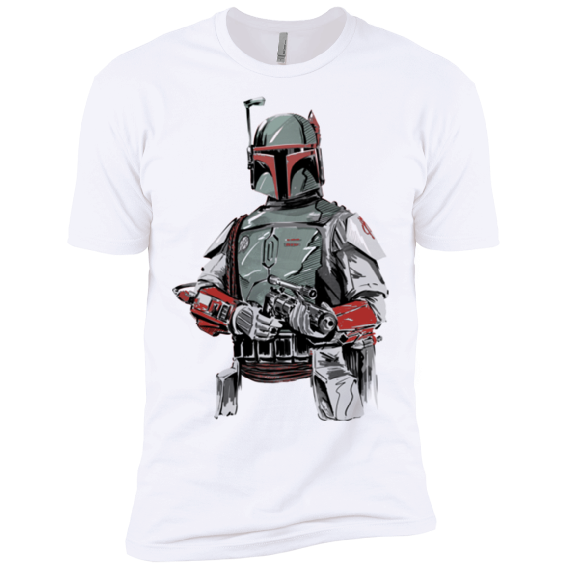Mandalorian Bounty Hunter Men's Premium T-Shirt