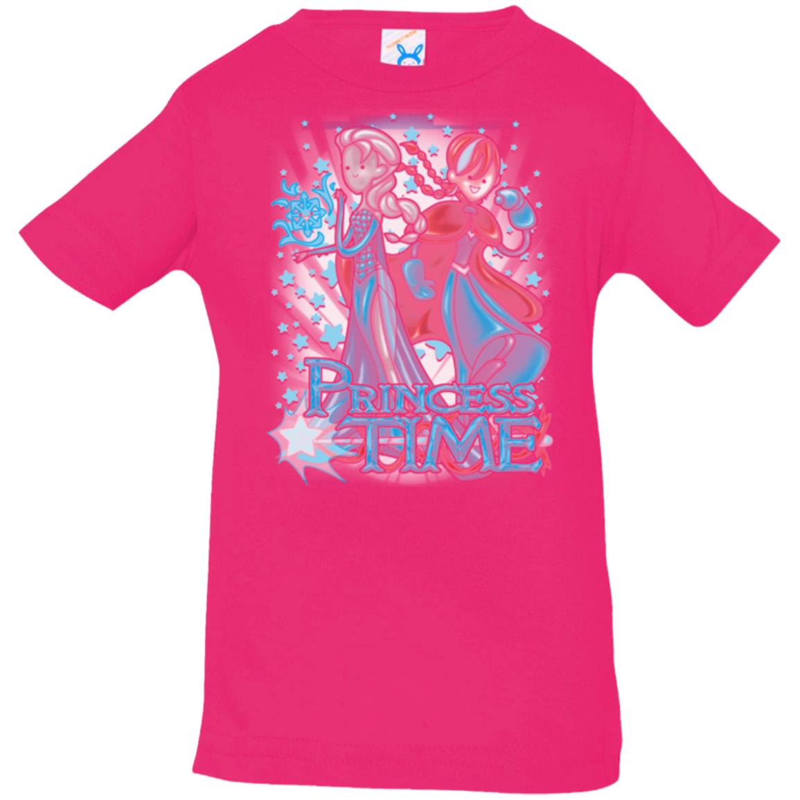 Princess Time Elsa Anna Infant Premium T-Shirt