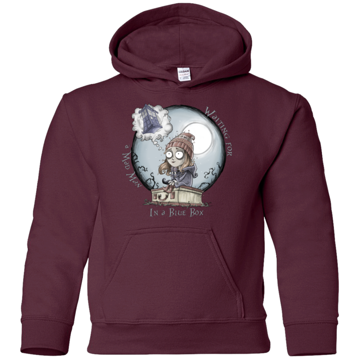The Girl Who Waited Youth Hoodie