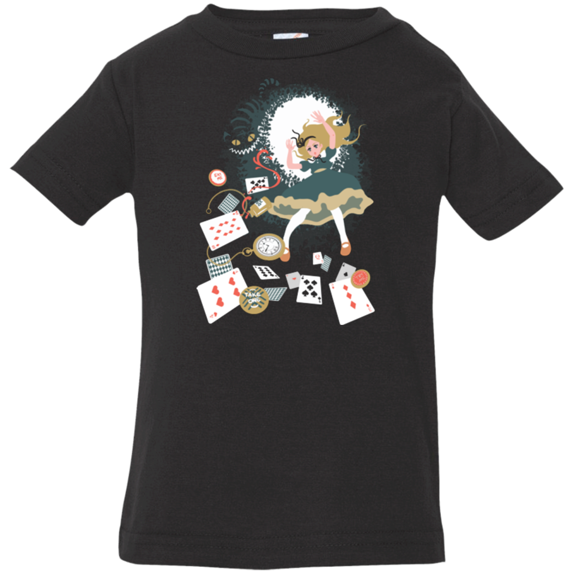 Down the rabbit hole Infant Premium T-Shirt