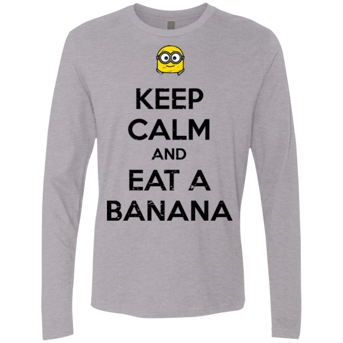 Keep Calm Banana Men's Premium Long Sleeve