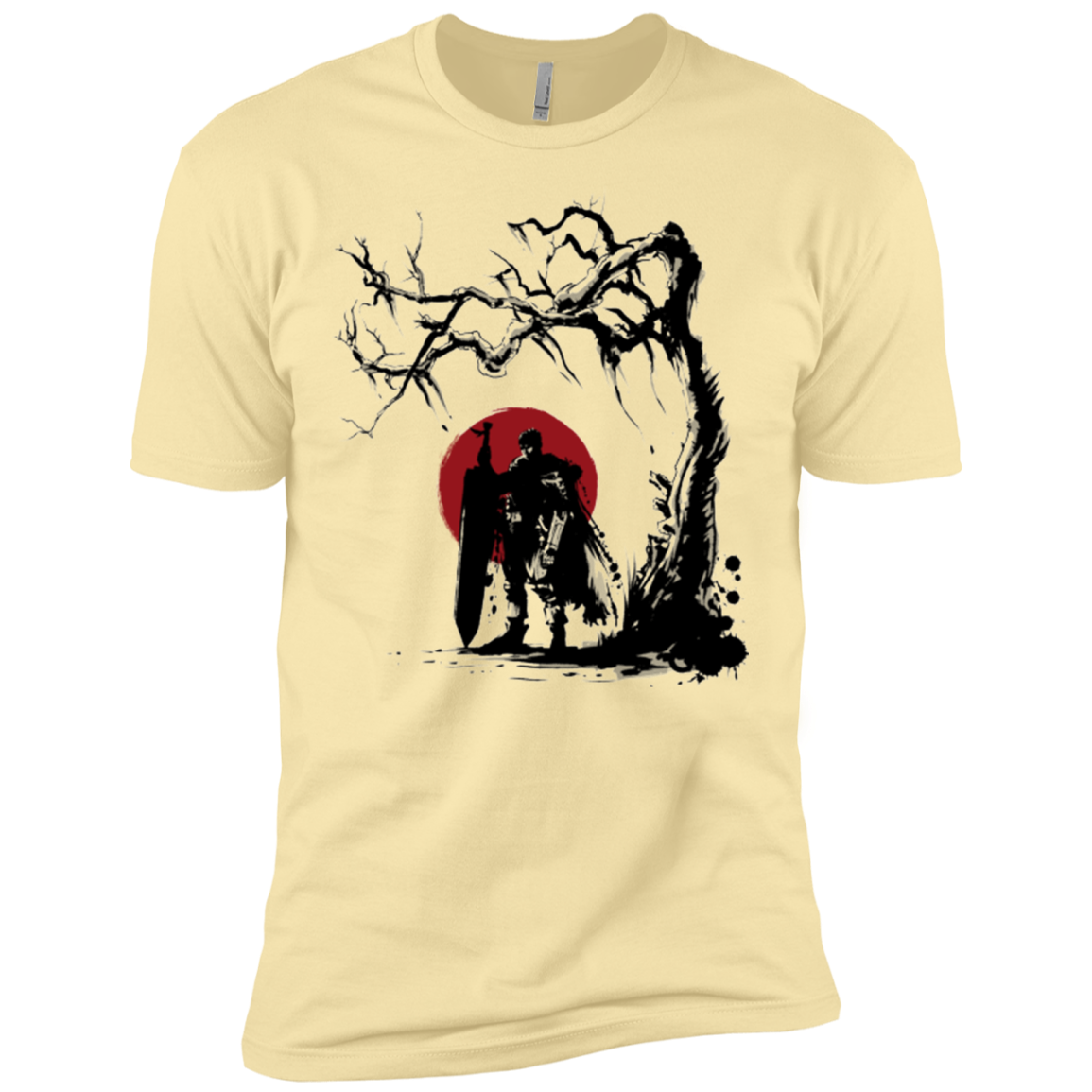 Black Swordsman under the sun Men's Premium T-Shirt