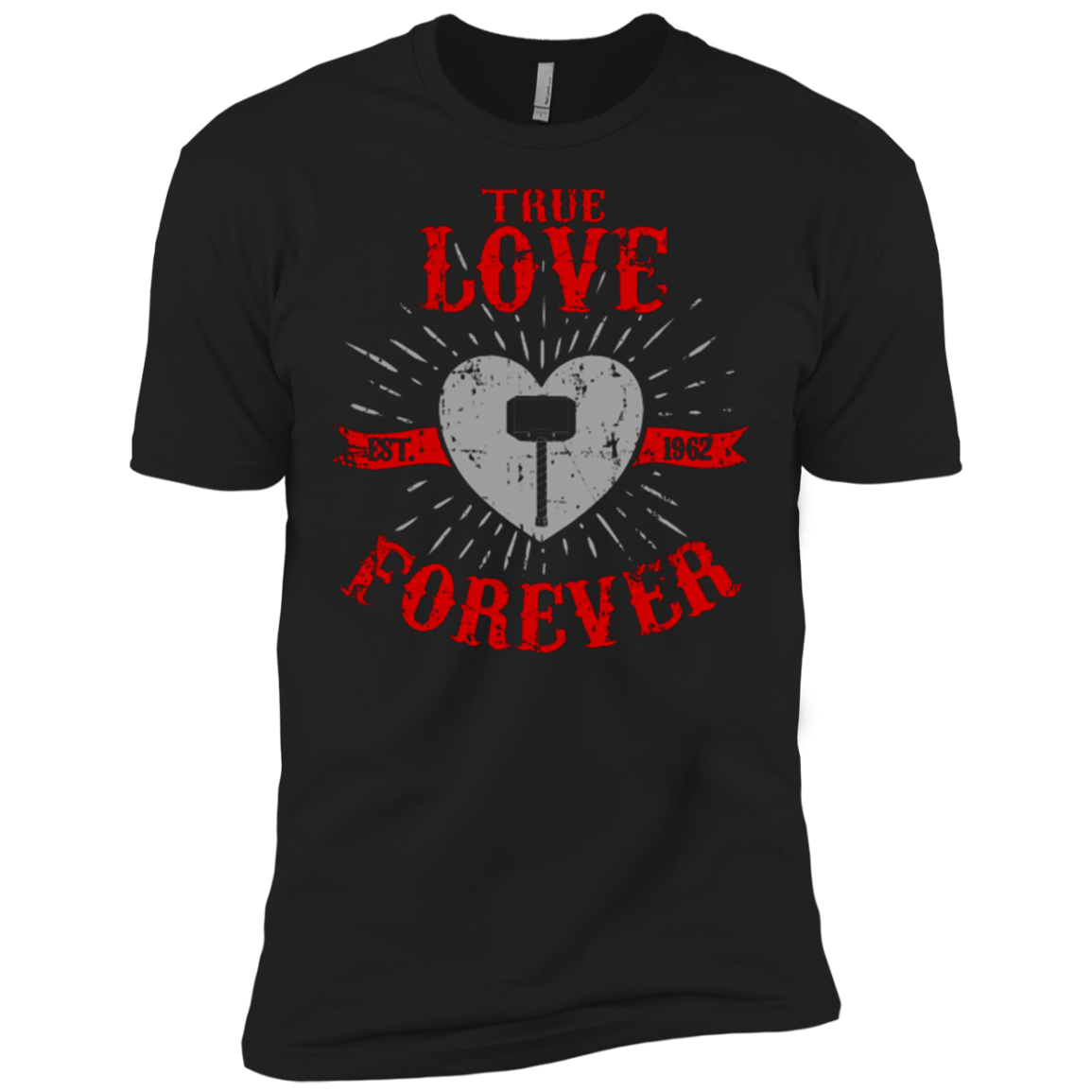 True Love Forever God Thunder Men's Premium T-Shirt