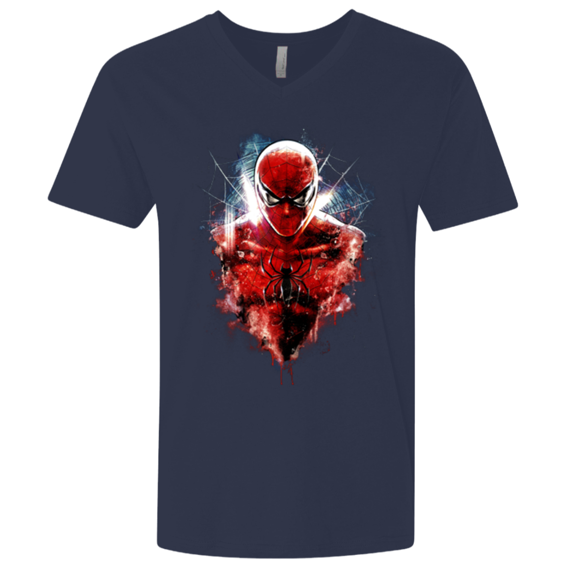 Spiderman Men's Premium V-Neck