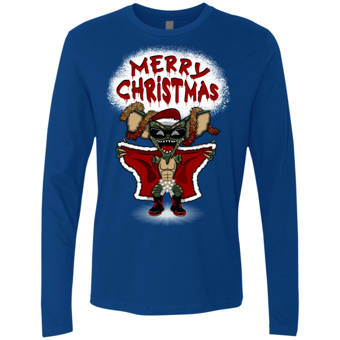 Flashing Through The Snow Men's Premium Long Sleeve