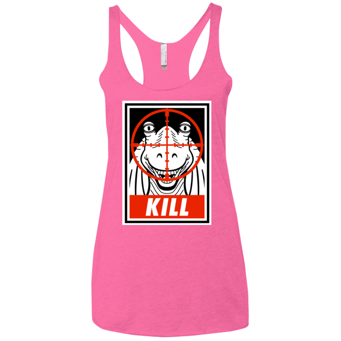 Kill Women's Triblend Racerback Tank
