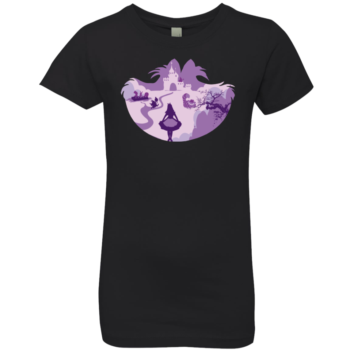 Alice Portrait Pop Girls Premium T-Shirt