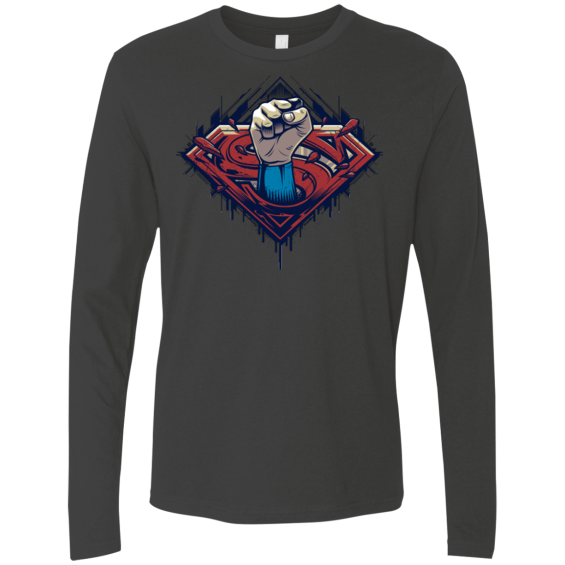 Steel Hero Men's Premium Long Sleeve