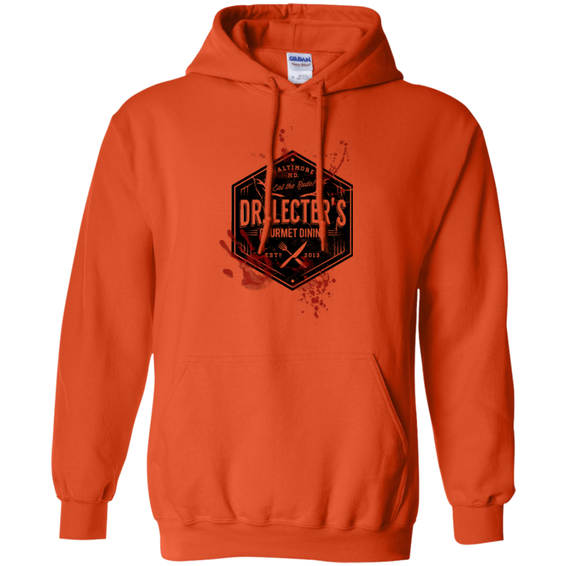 Dr. Lecter's Gourmet Dining Pullover Hoodie