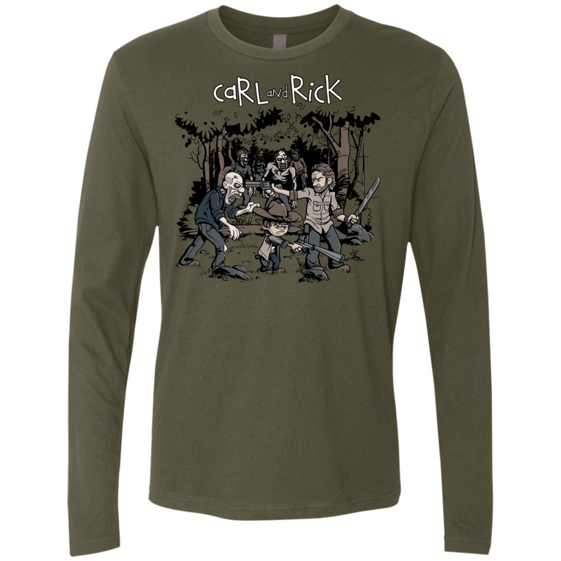 Carl & Rick Men's Premium Long Sleeve