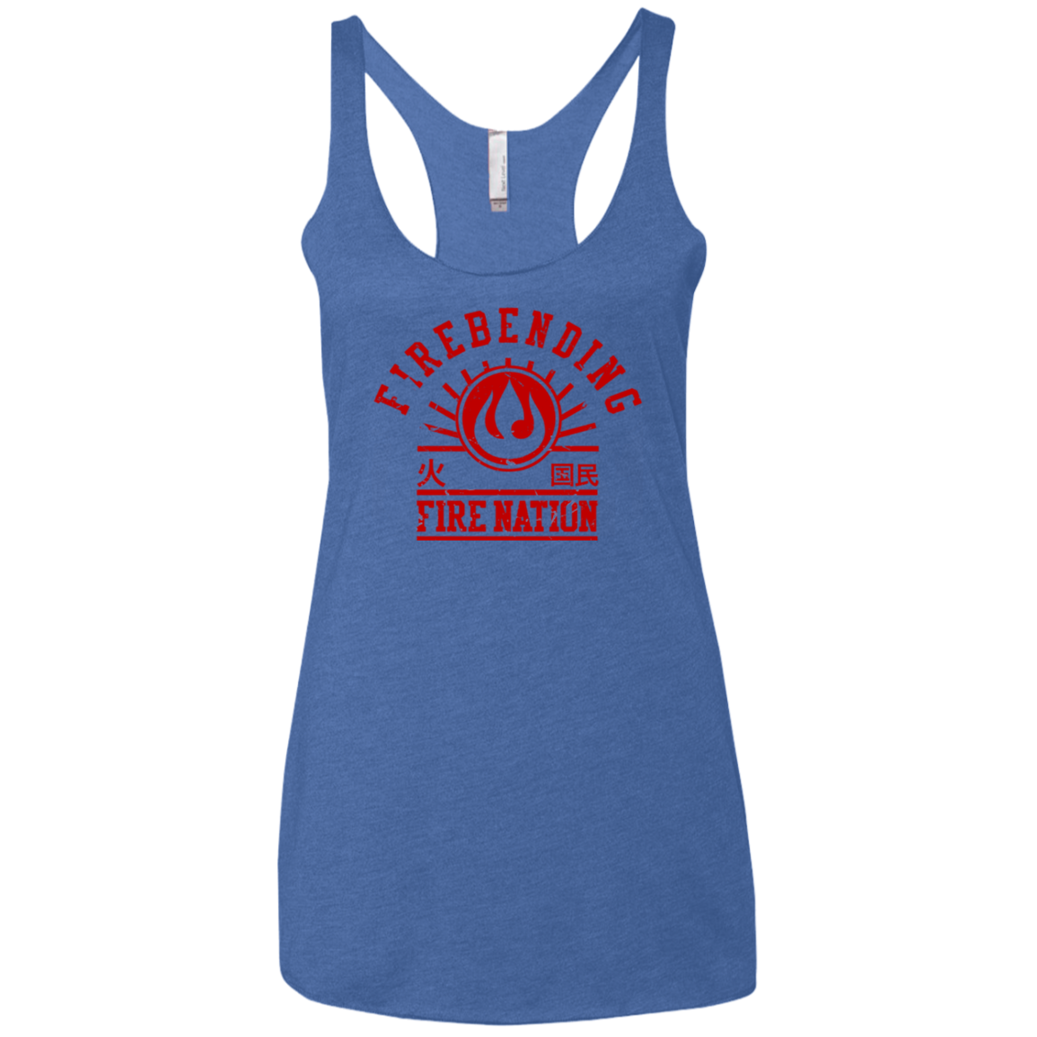Fire Nation Women's Triblend Racerback Tank