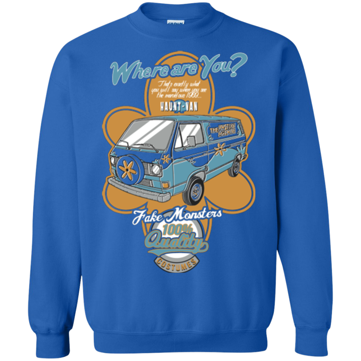 Haunt Van Crewneck Sweatshirt