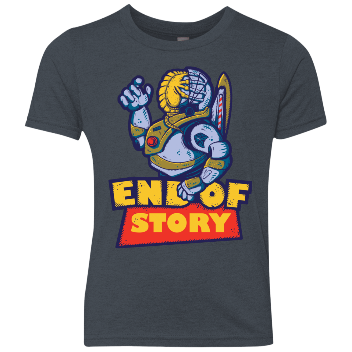 END OF STORY Youth Triblend T-Shirt