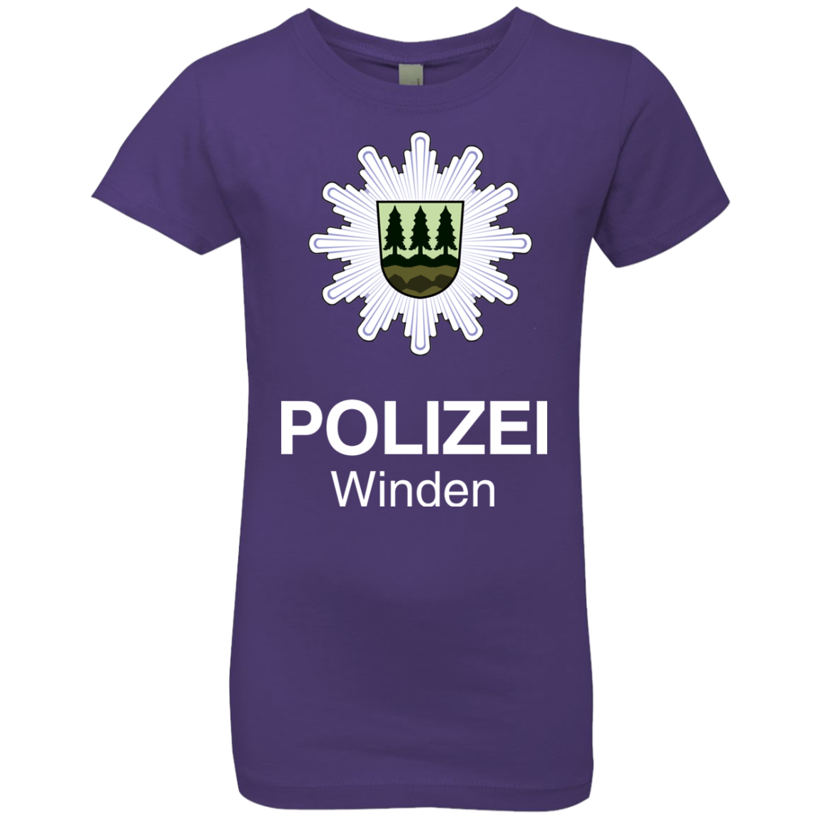 Winden Polizei Girls Premium T-Shirt