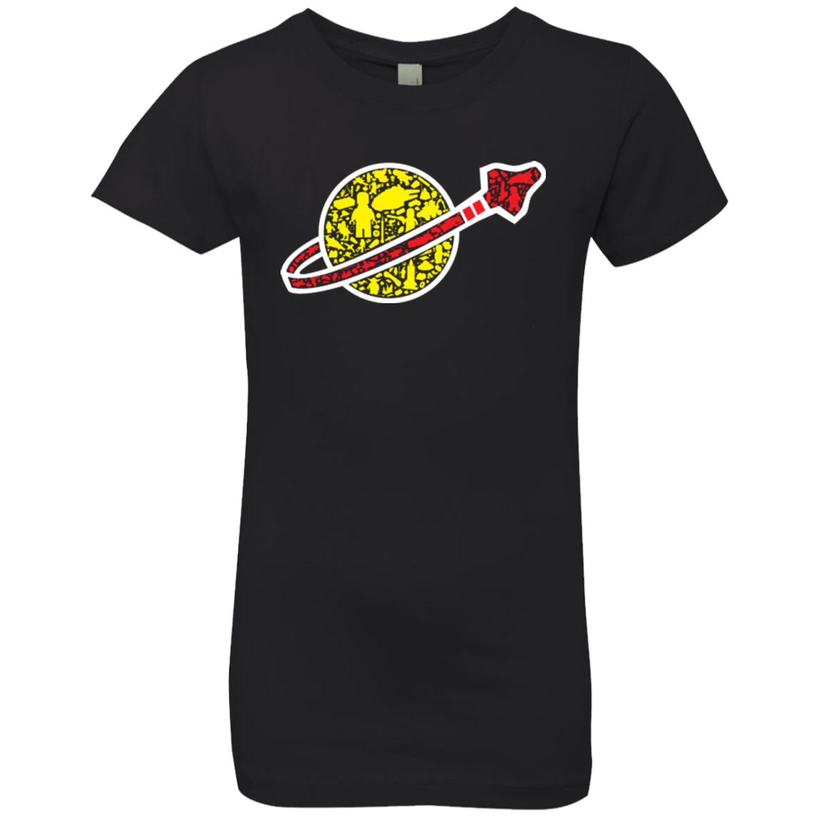 Building in Space Girls Premium T-Shirt