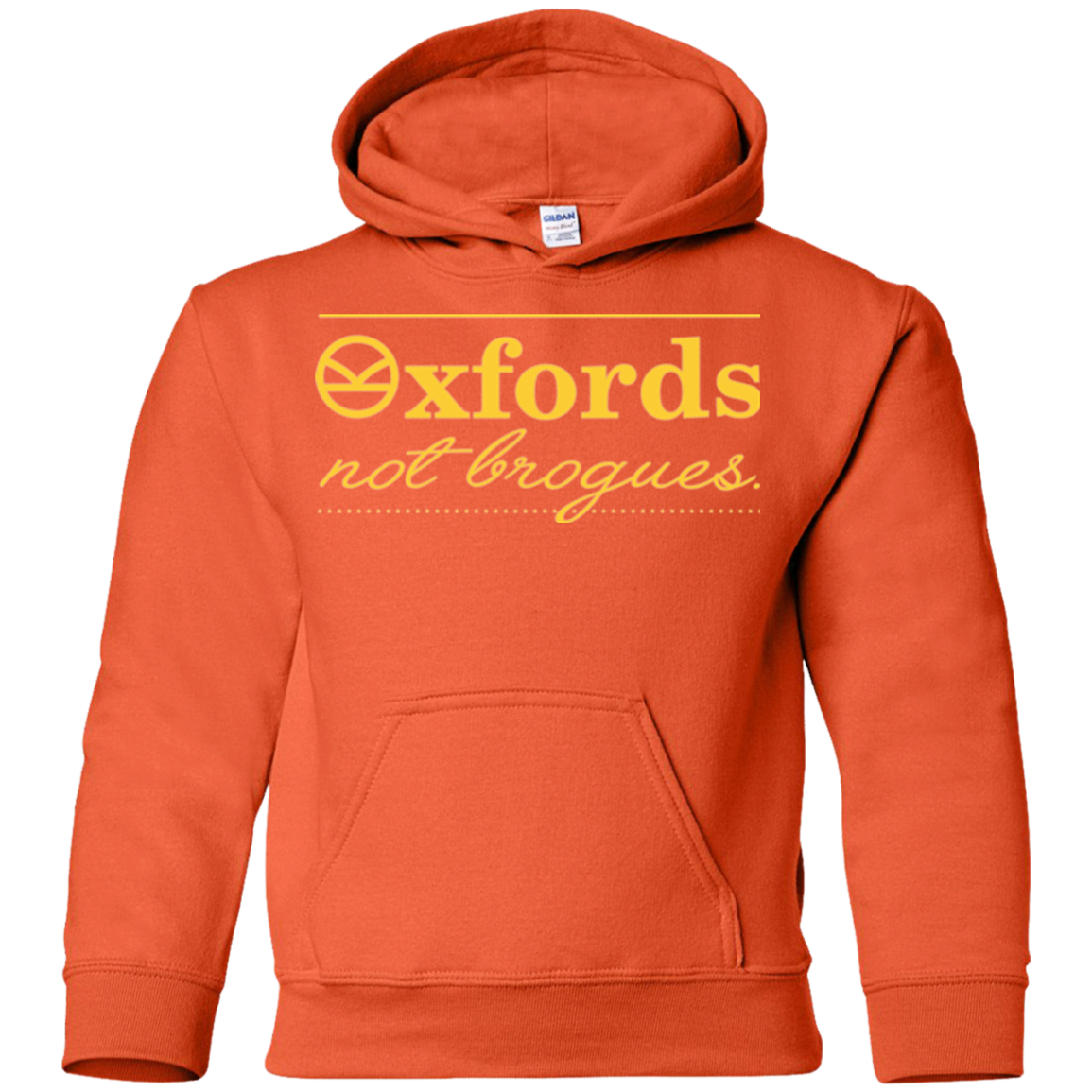 Oxfords Not Brogues Youth Hoodie