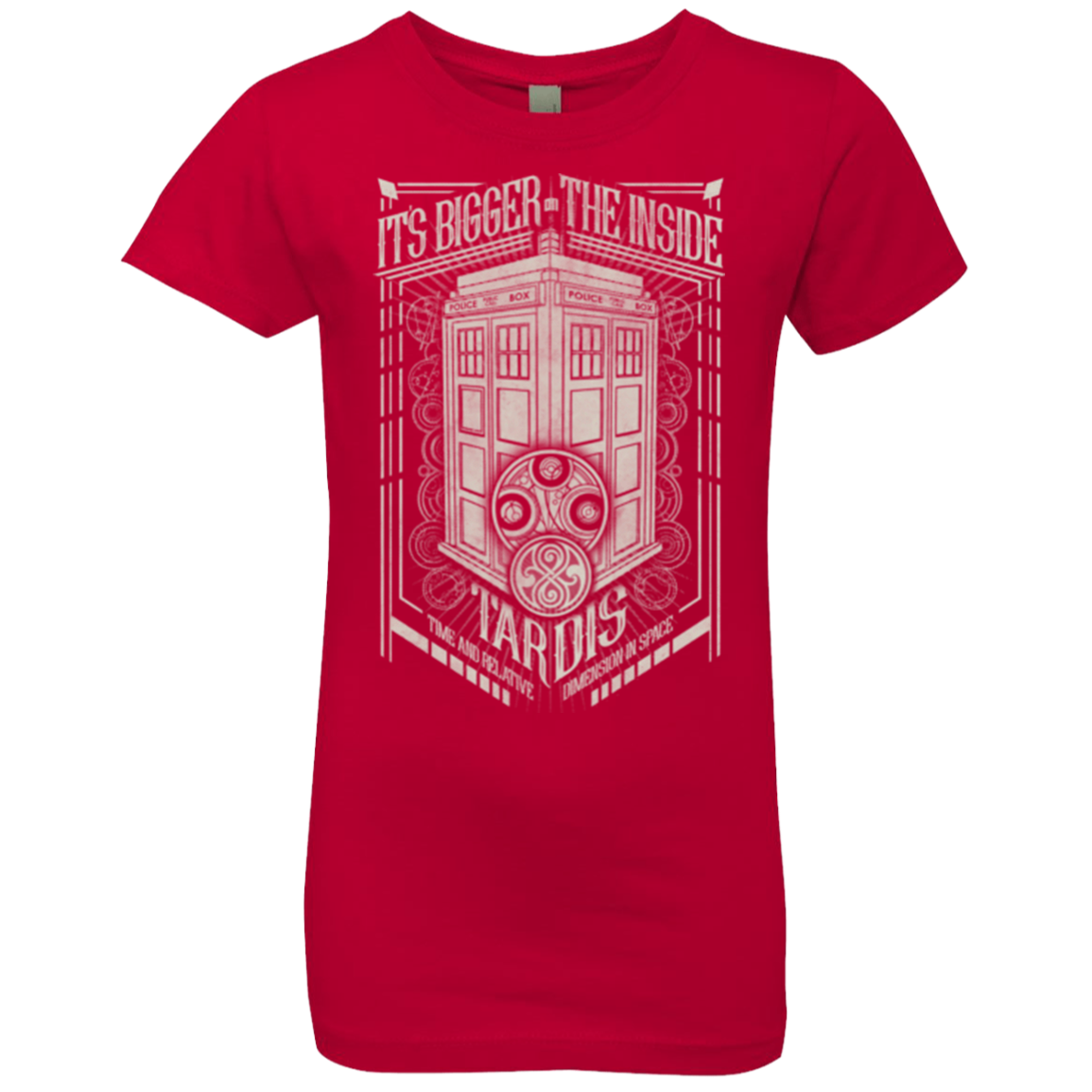 The Vintage Series - It's Bigger on The Inside Girls Premium T-Shirt