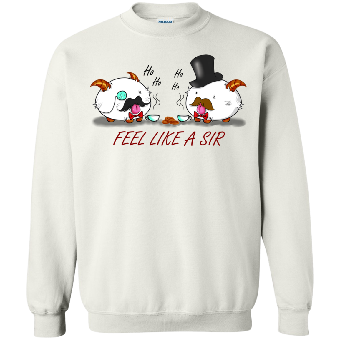 Poros like a sir Crewneck Sweatshirt