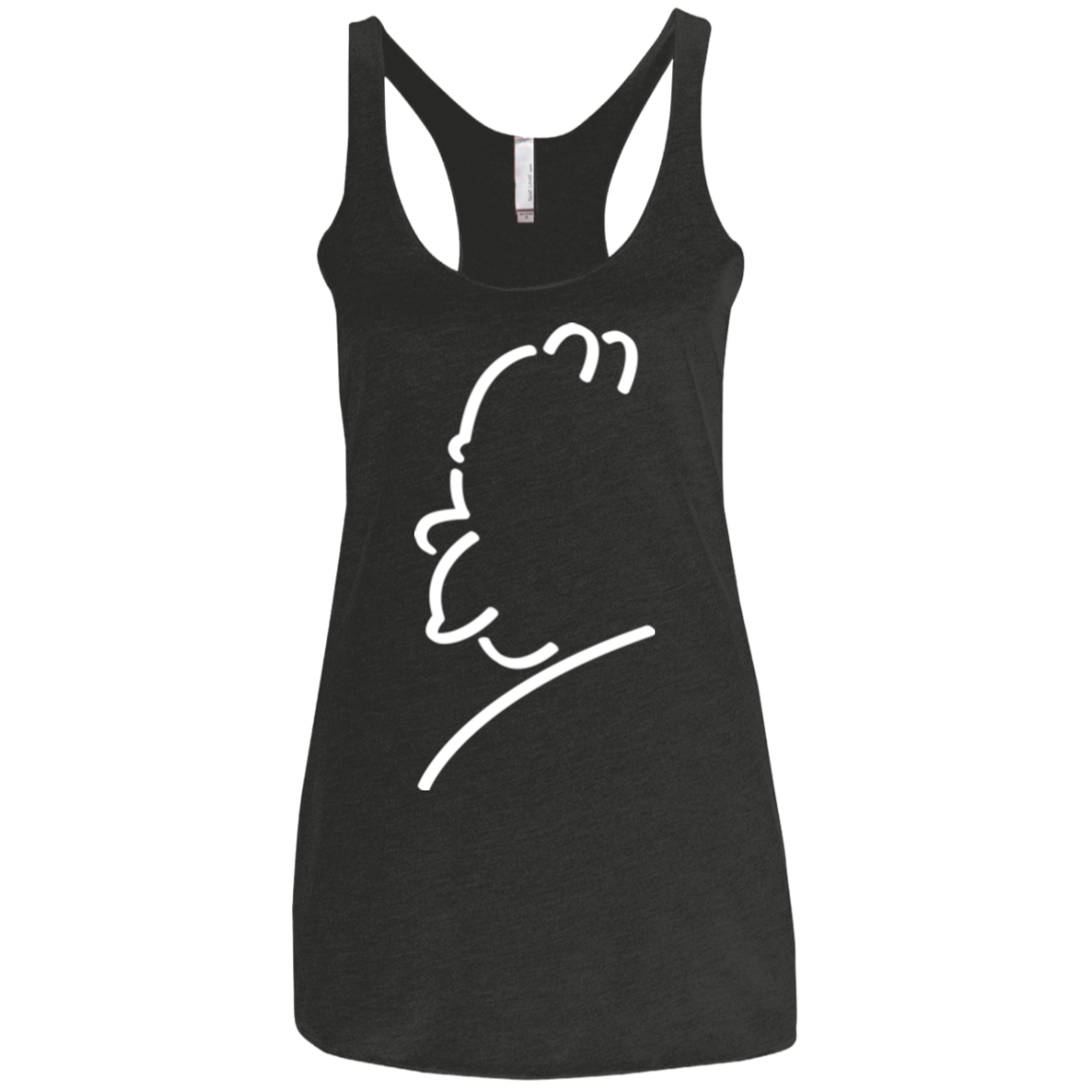 Sir Alfred J Women's Triblend Racerback Tank