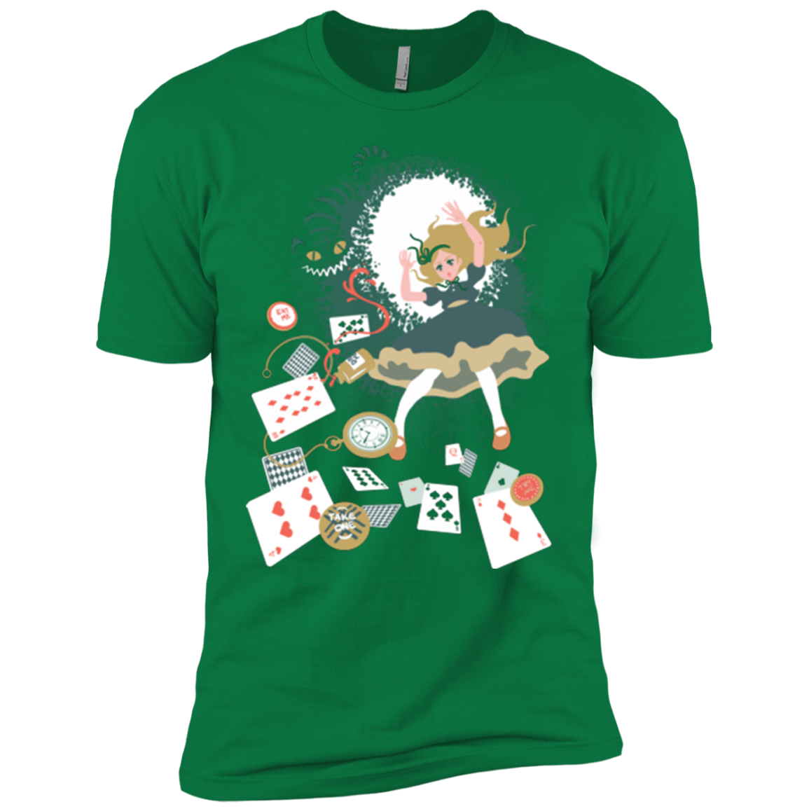 Down the rabbit hole Men's Premium T-Shirt