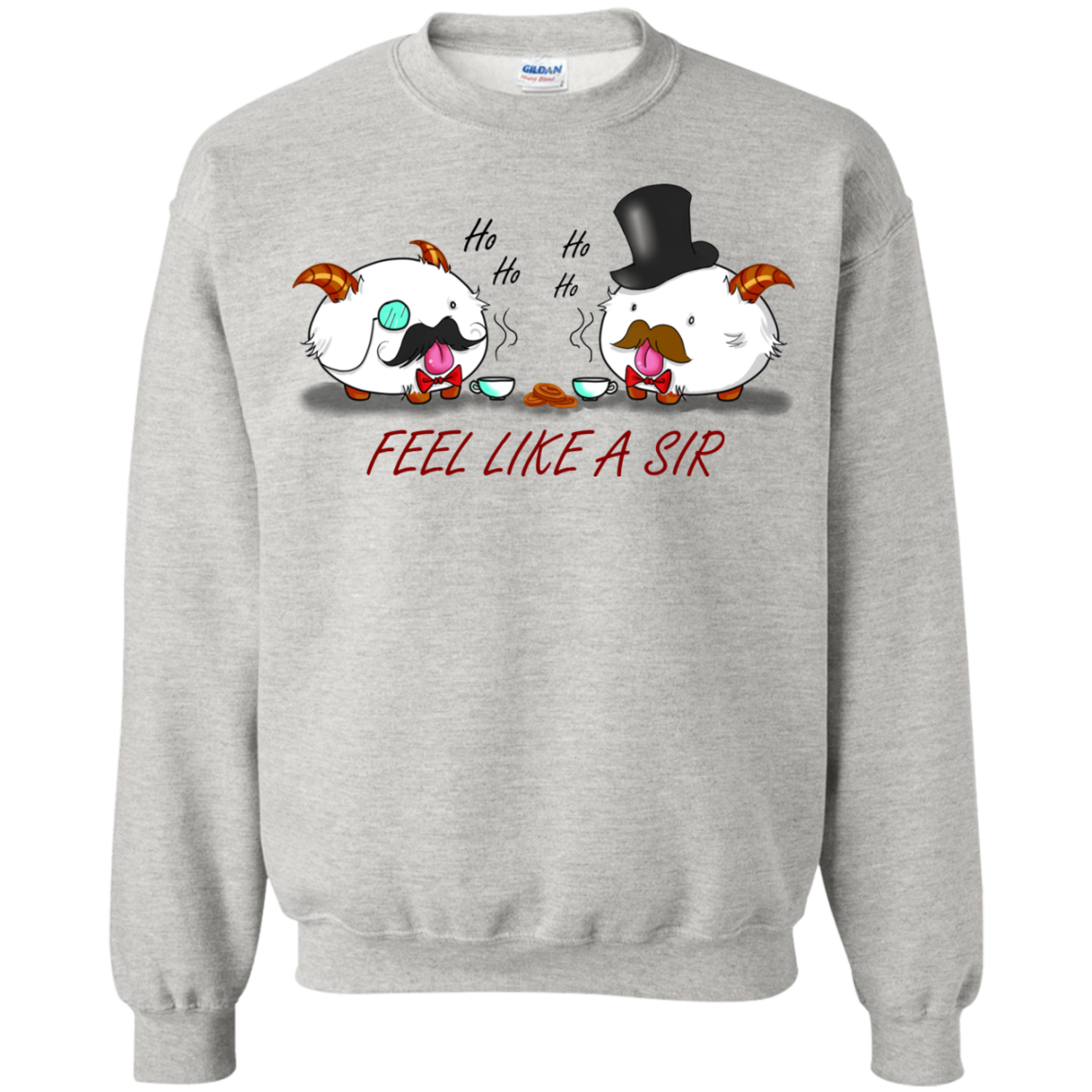 Poros like a sir Crewneck Sweatshirt