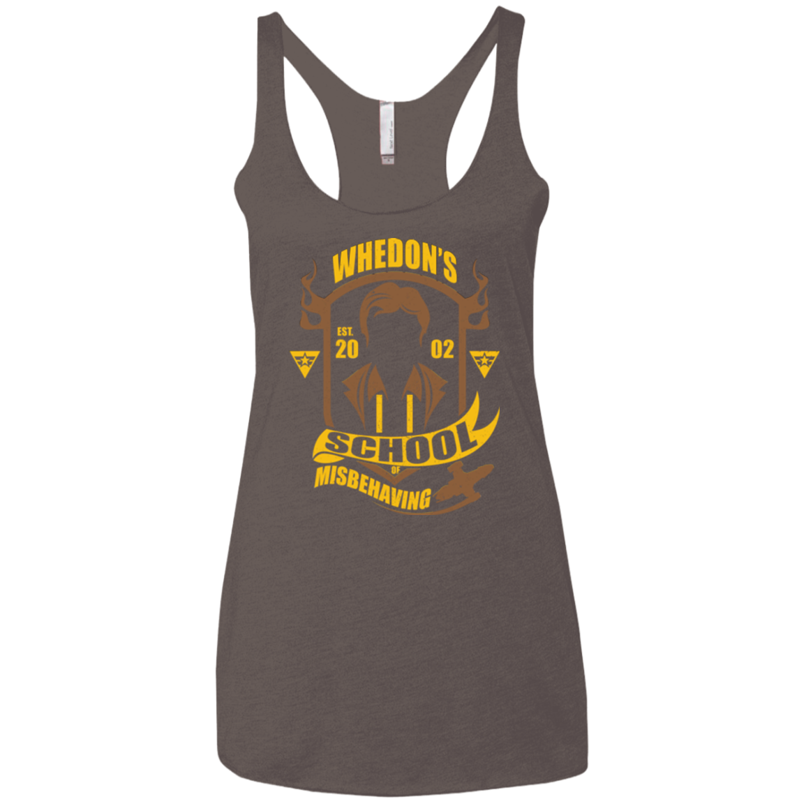 School of Misbehaving Women's Triblend Racerback Tank