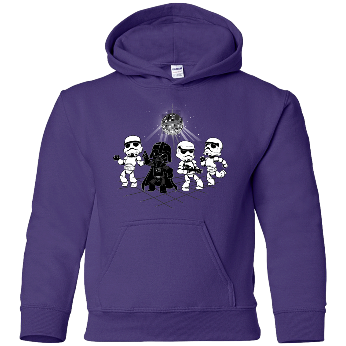 Disco Dark Side Youth Hoodie