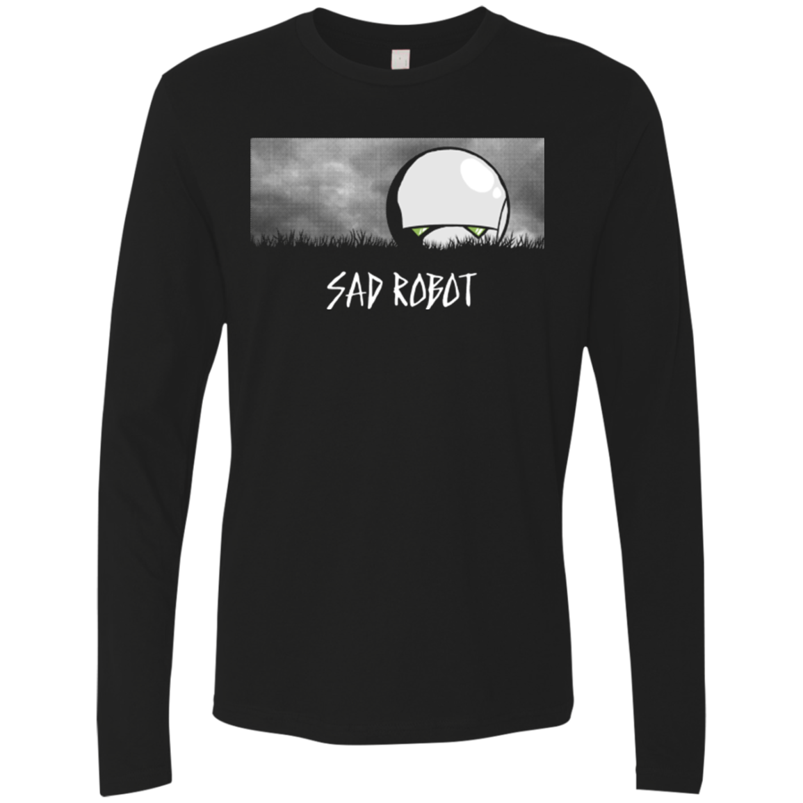 SAD ROBOT Men's Premium Long Sleeve