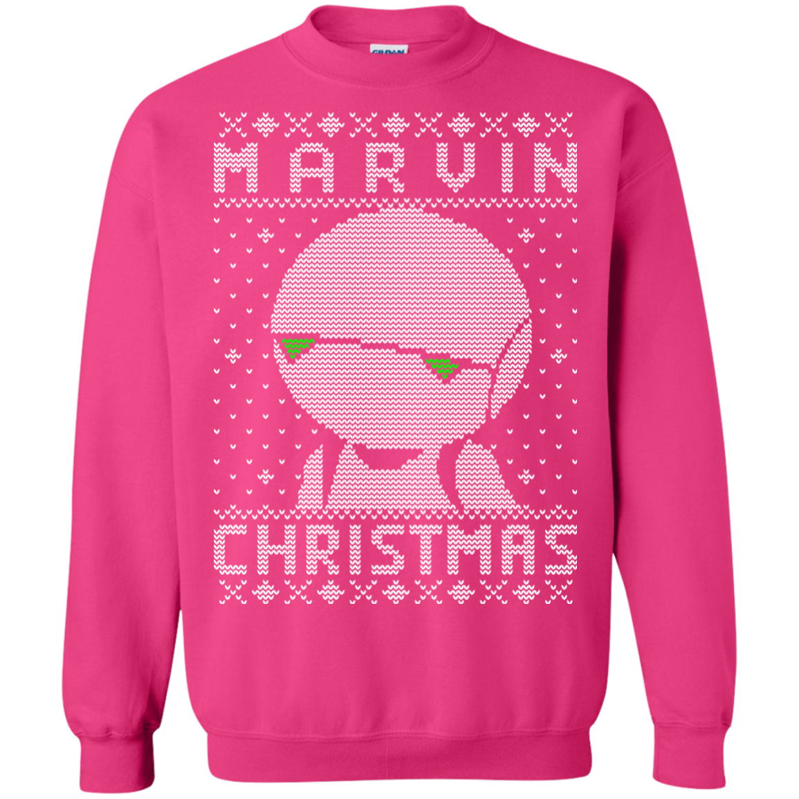 Marvin Christmas Crewneck Sweatshirt