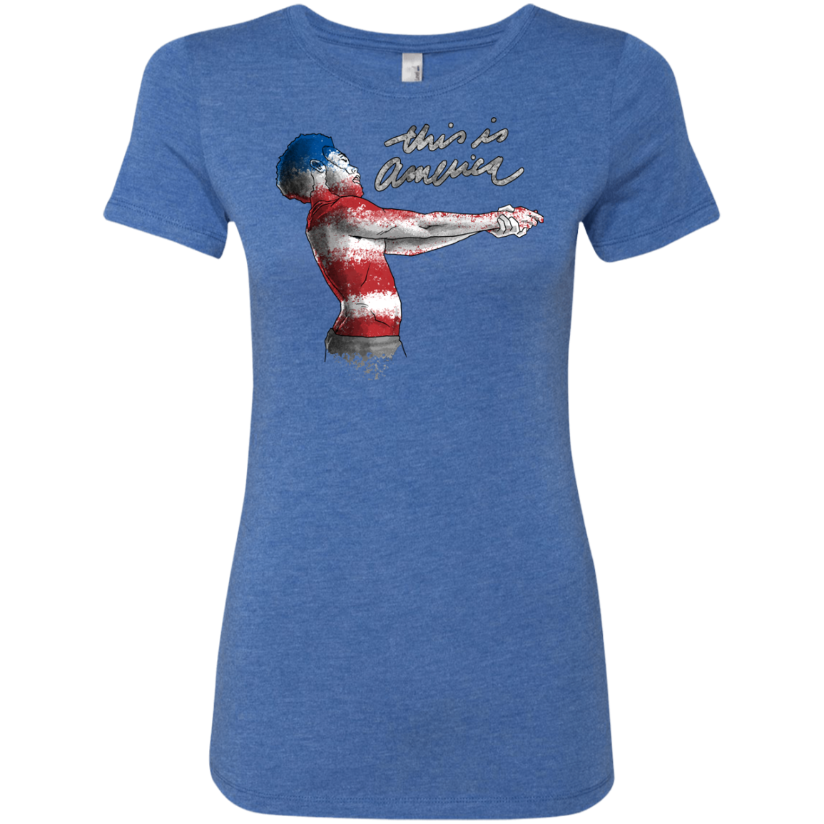 America Women's Triblend T-Shirt