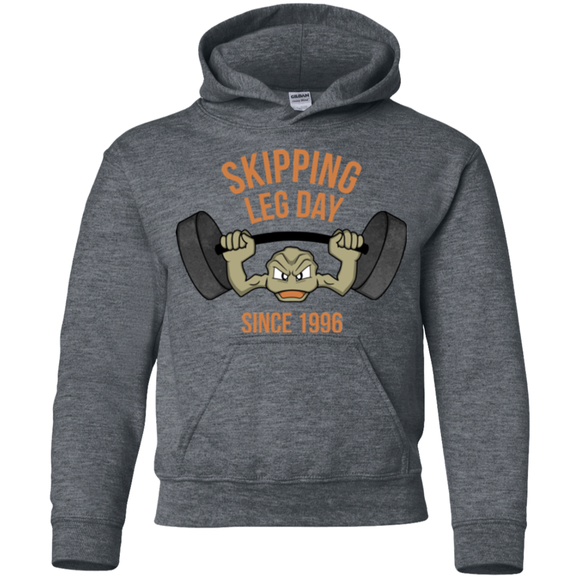 Skipping Leg Day Youth Hoodie