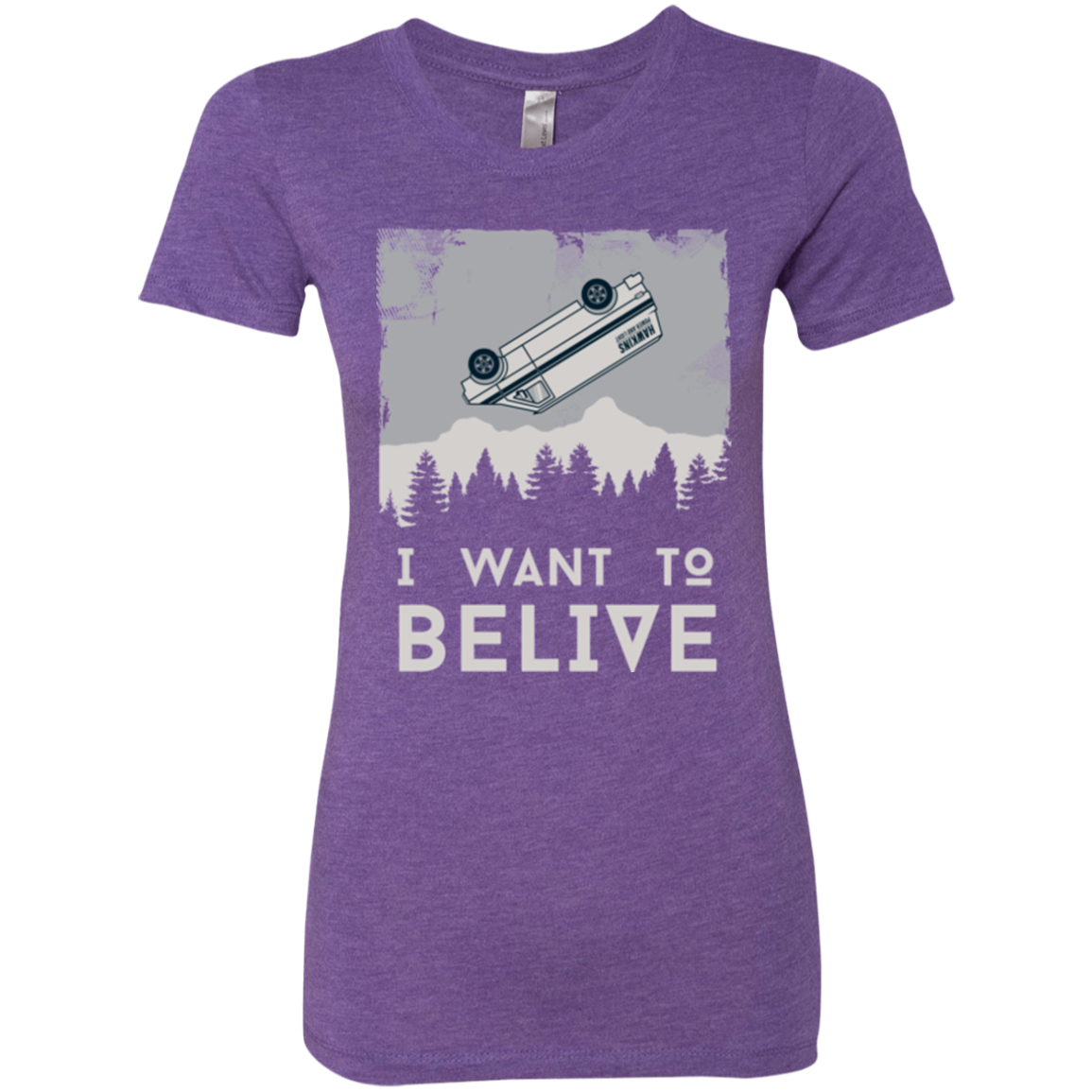 I Want to Believe Women's Triblend T-Shirt