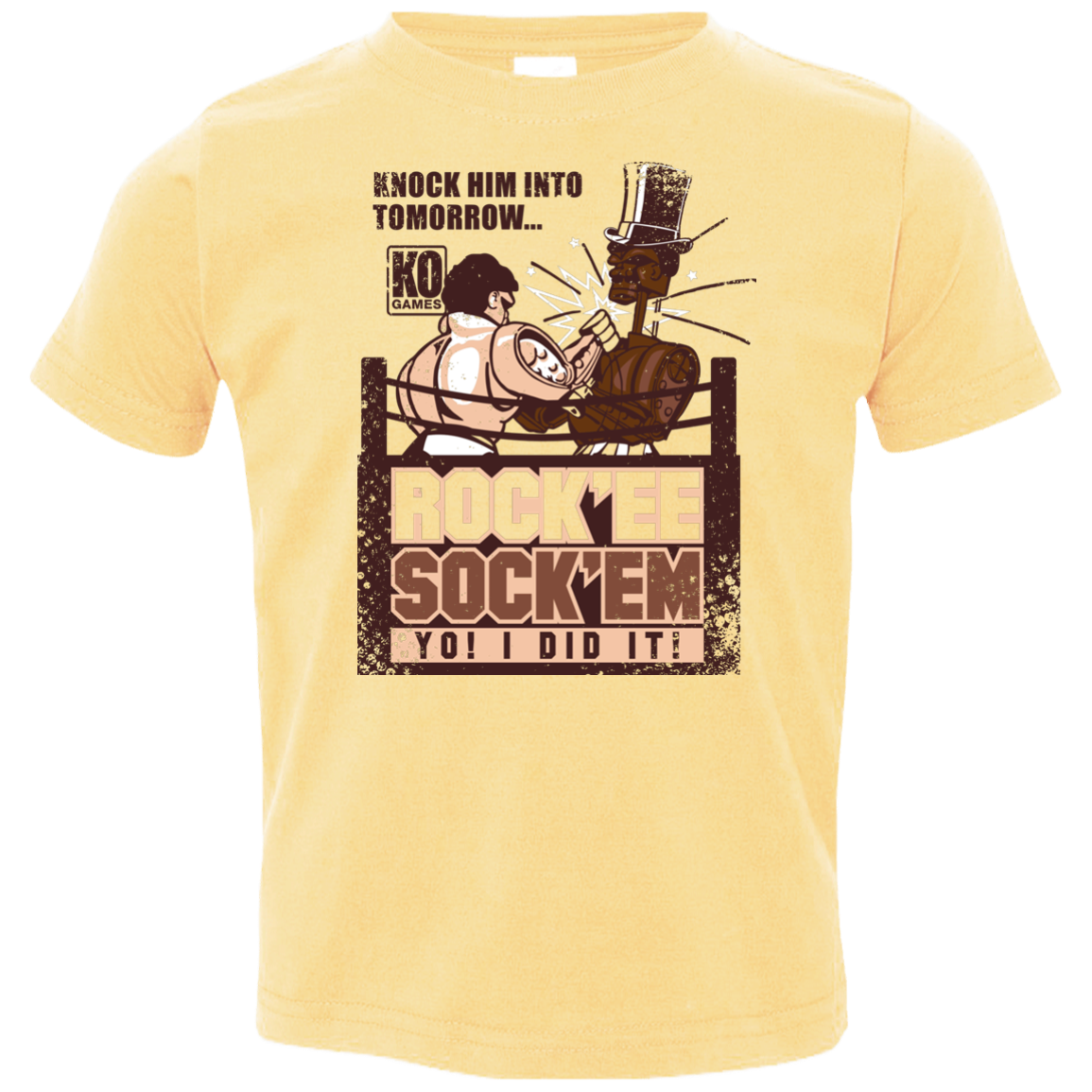 Rockee Sockem Toddler Premium T-Shirt