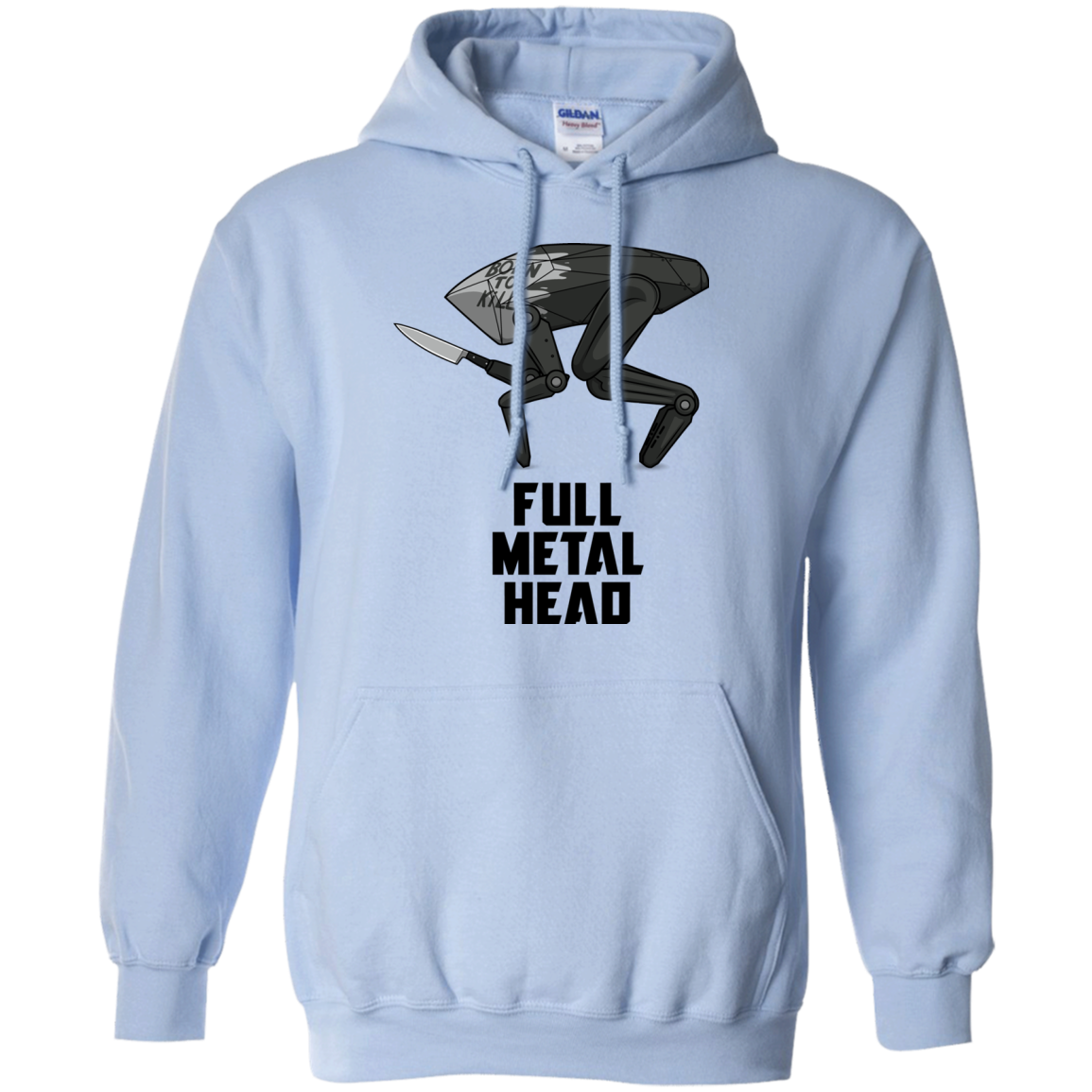 Full Metal Head Pullover Hoodie