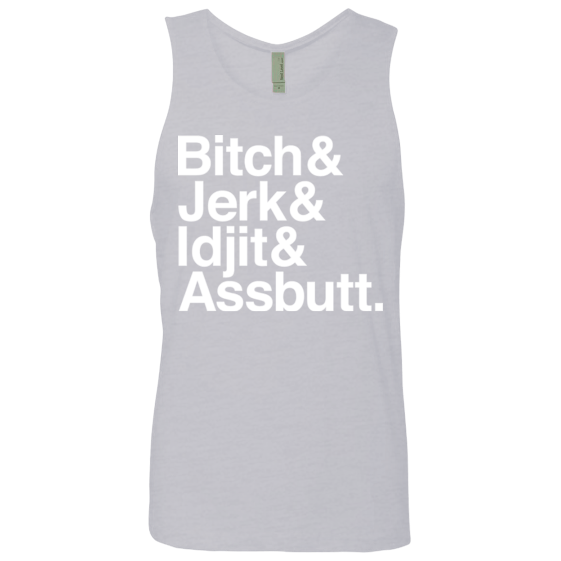 Team Free Will Helvetica Men's Premium Tank Top