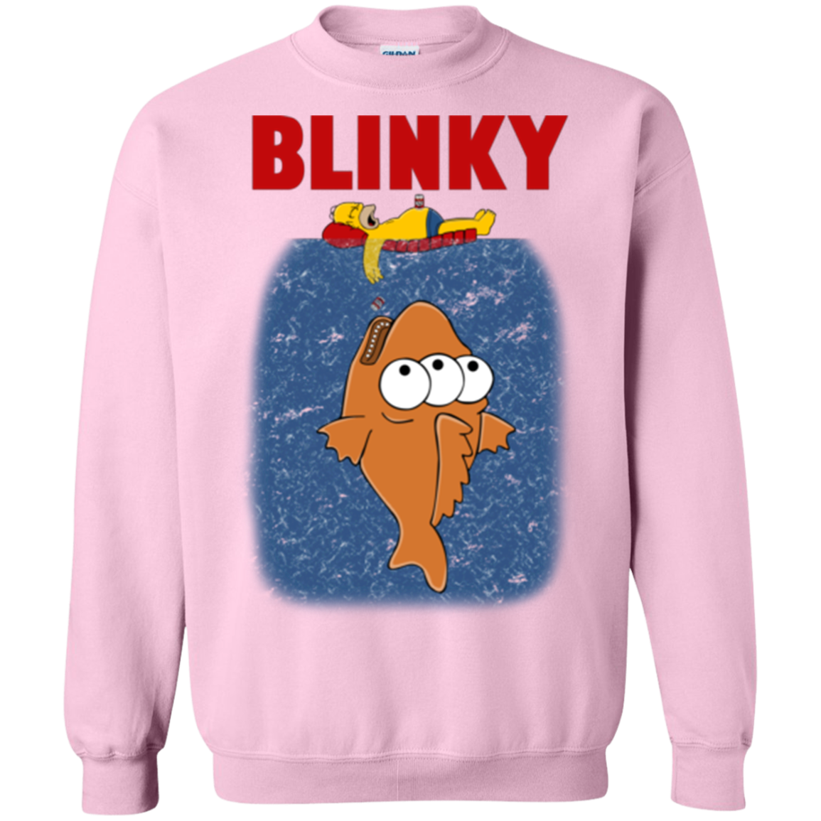 Blinky Jaws Crewneck Sweatshirt