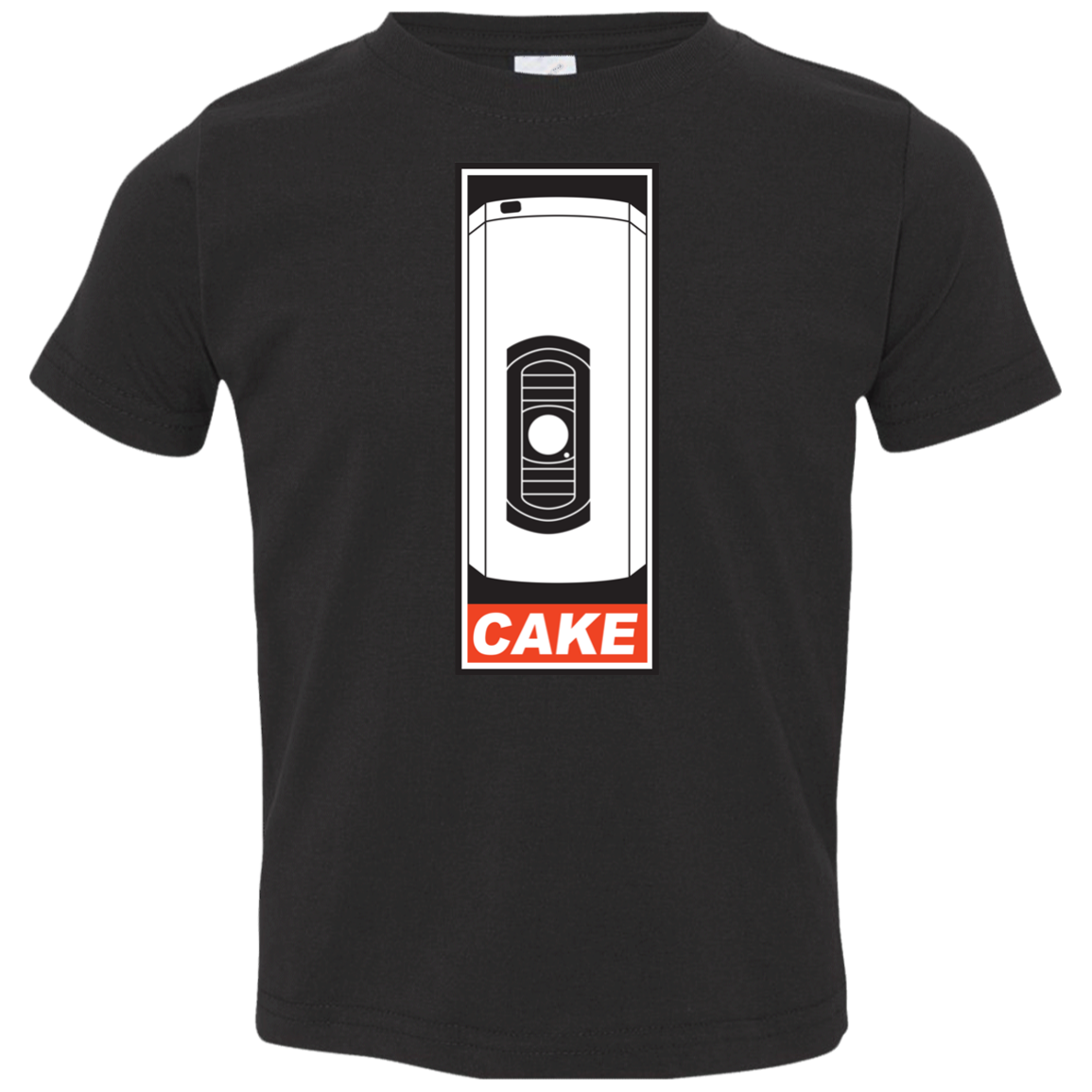 Cake is a Lie Toddler Premium T-Shirt