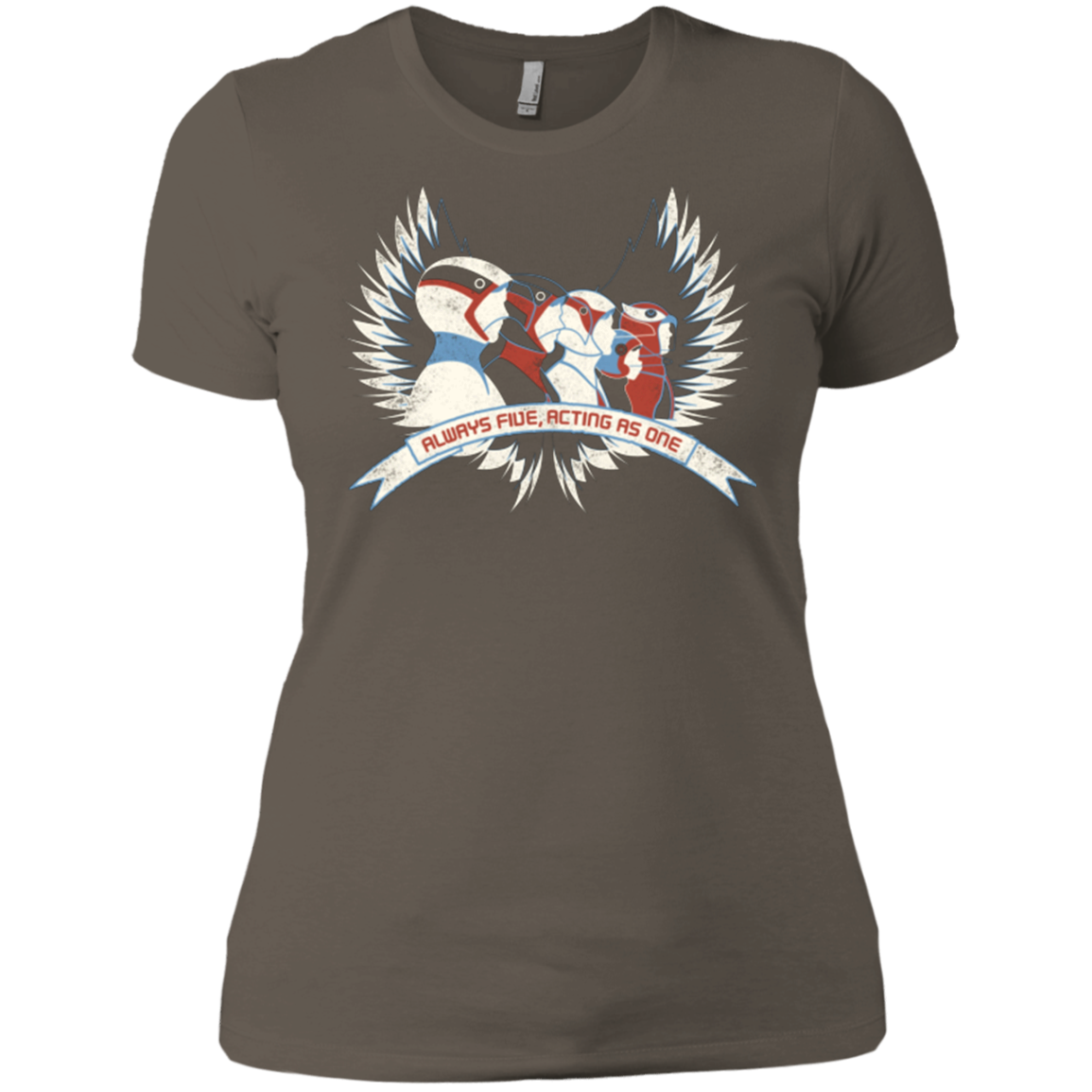 Always Five Acting As One Women's Premium T-Shirt