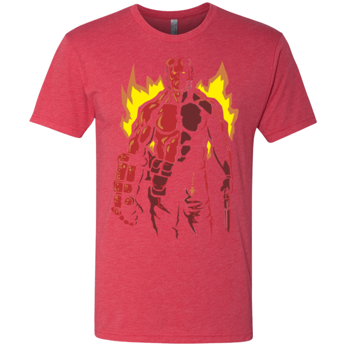 Red Hero Men's Triblend T-Shirt