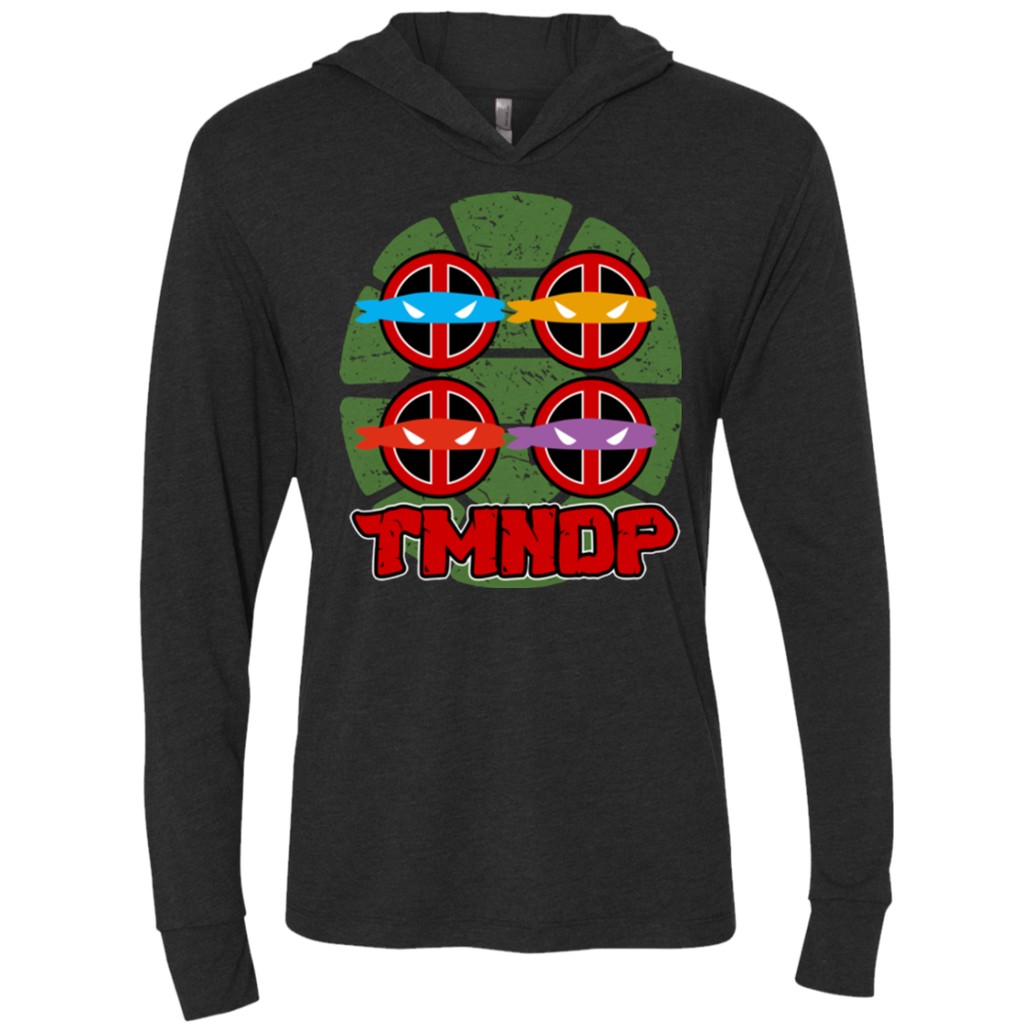 TMNDP Triblend Long Sleeve Hoodie Tee
