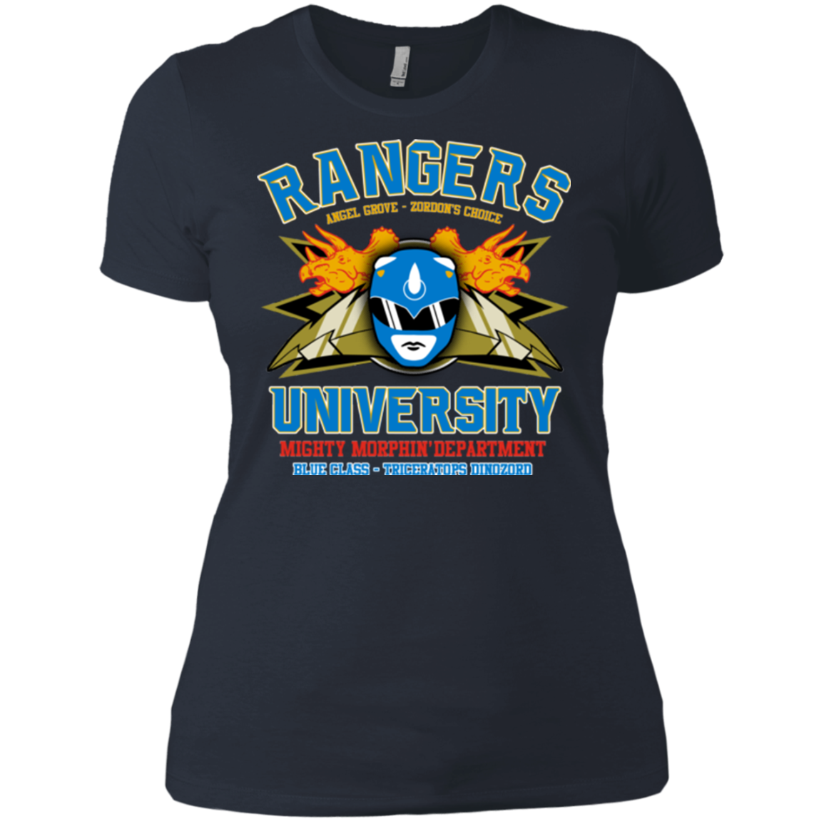 Rangers U Blue Ranger Women's Premium T-Shirt