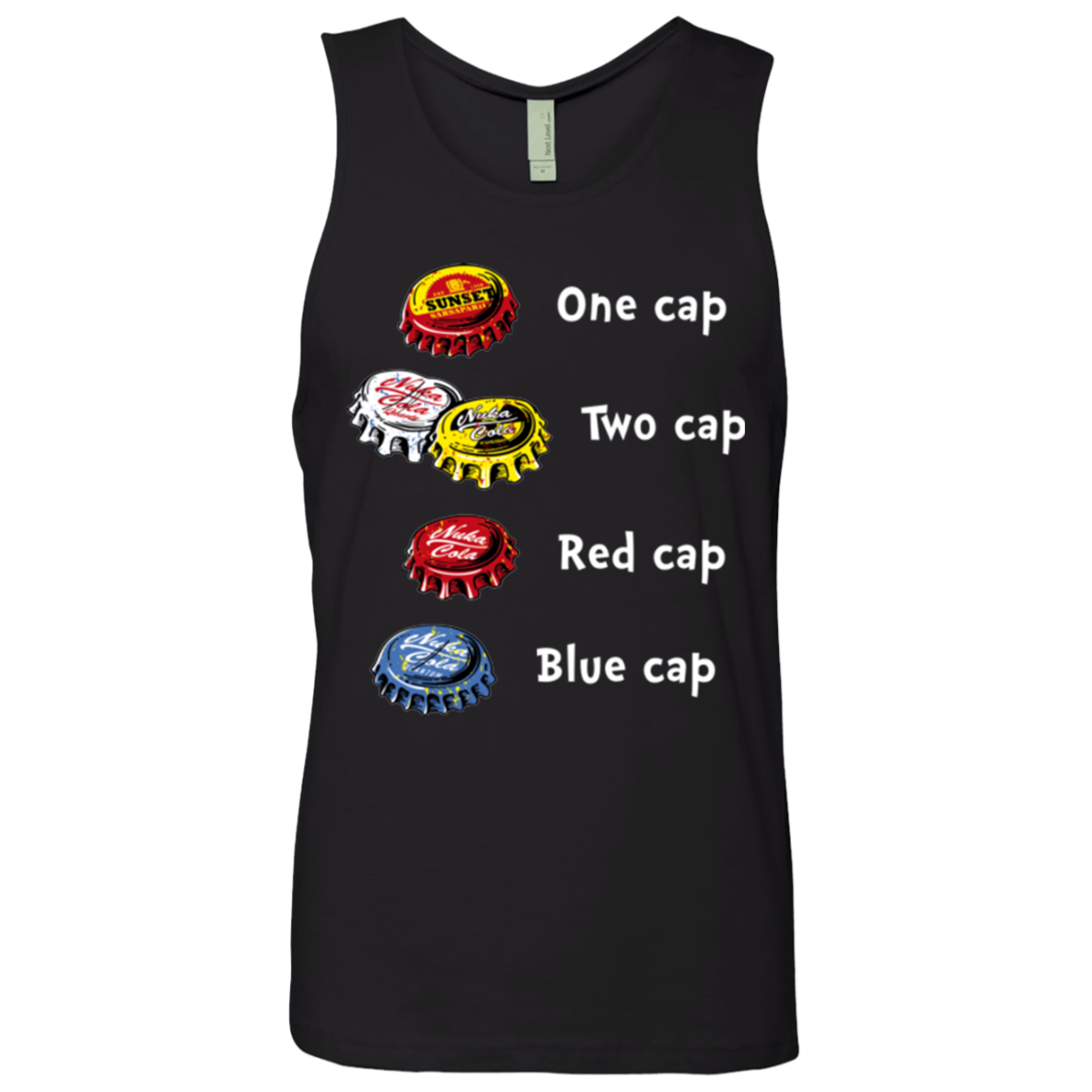 Bottle Caps Fever Men's Premium Tank Top