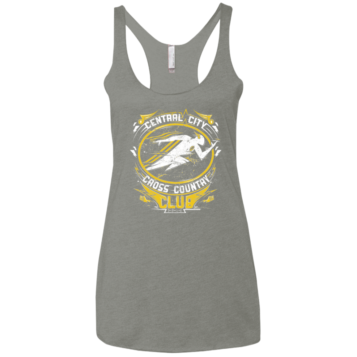 Cross Country Club Women's Triblend Racerback Tank