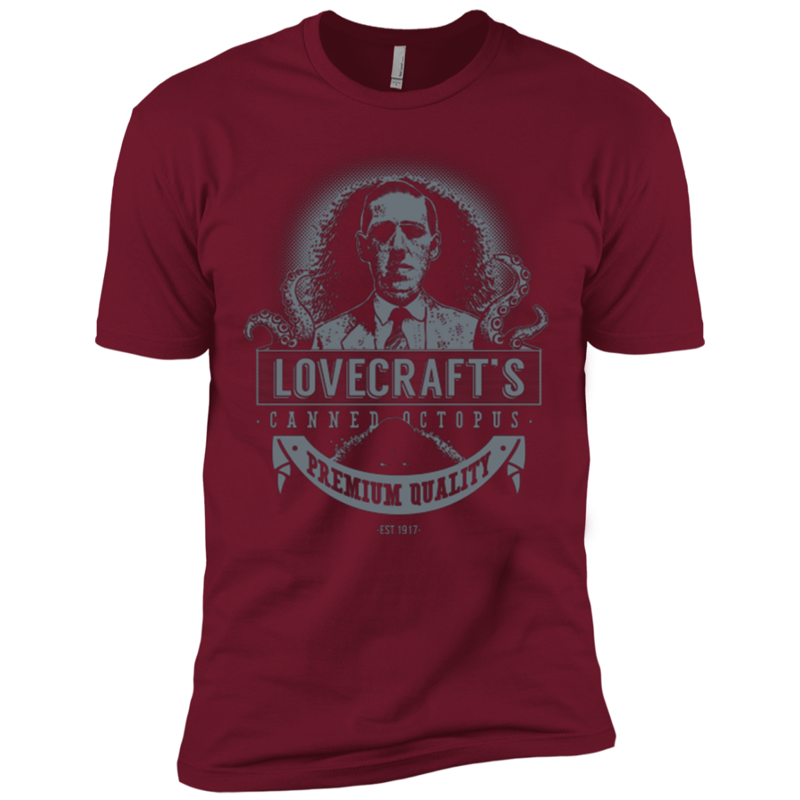 Lovecraft Canned Octopus Men's Premium T-Shirt