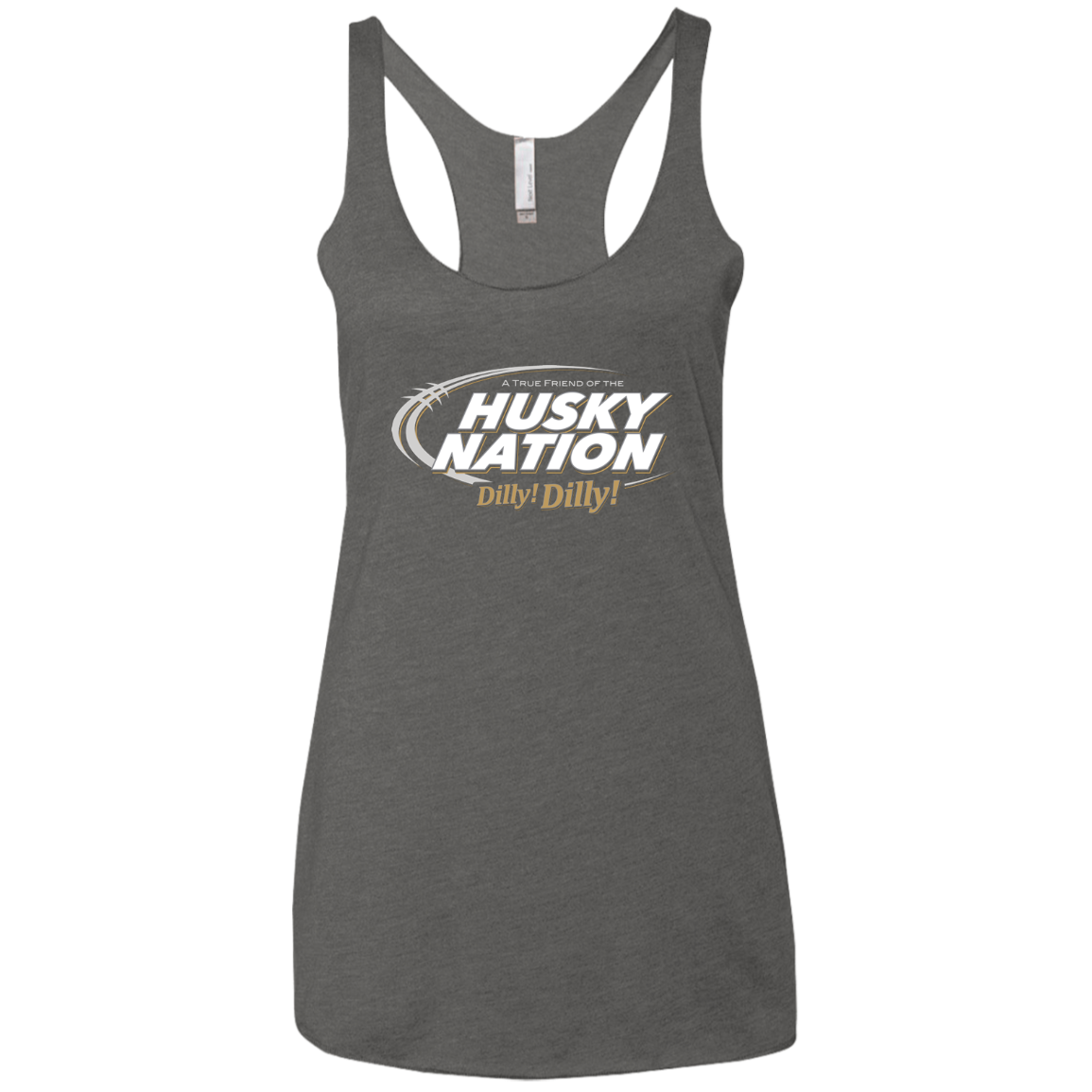Washington Dilly Dilly Women's Triblend Racerback Tank