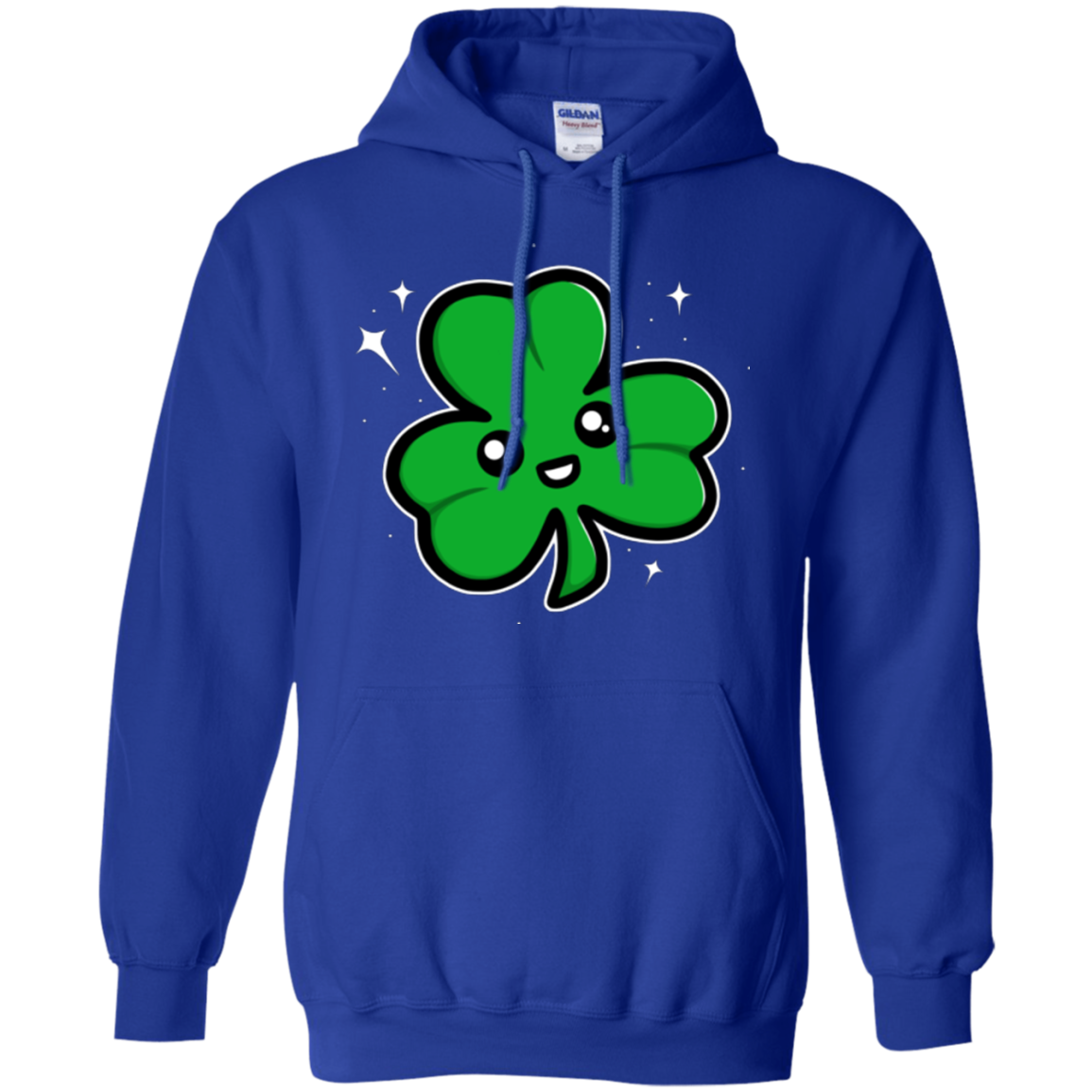 Super Cute Shamrock Pullover Hoodie