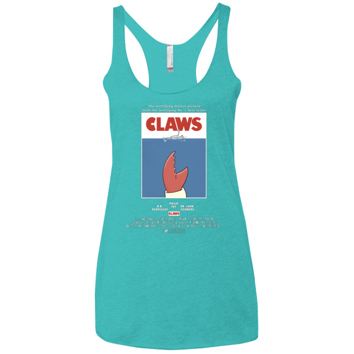 Claws Movie Poster Women's Triblend Racerback Tank