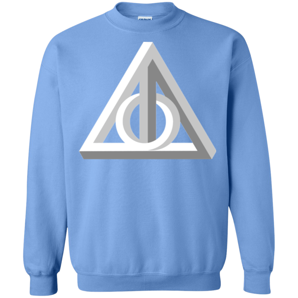 Deathly Impossible Hallows Crewneck Sweatshirt