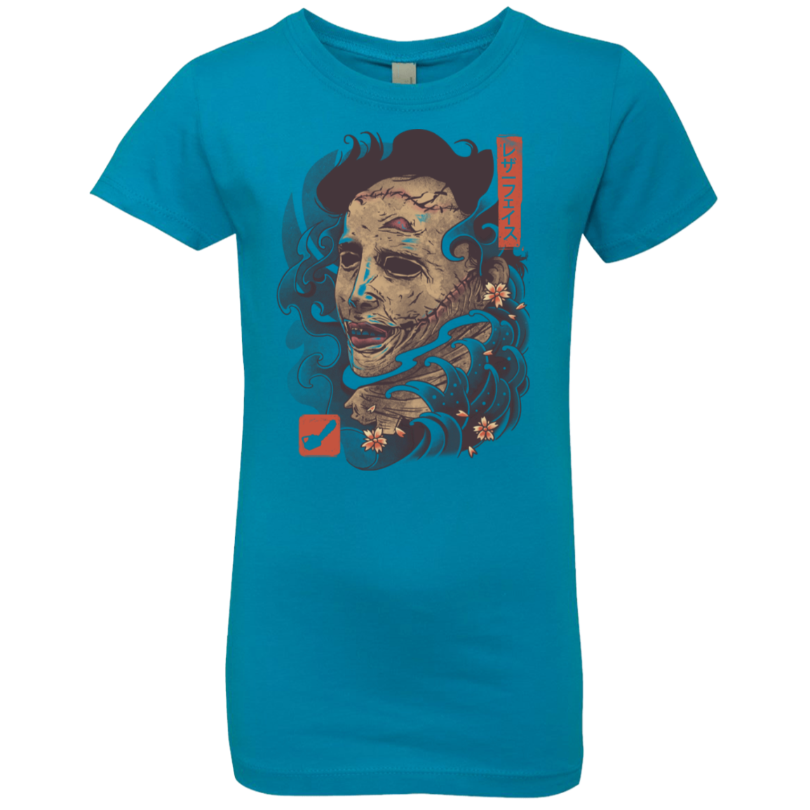 Oni Leather Mask Girls Premium T-Shirt